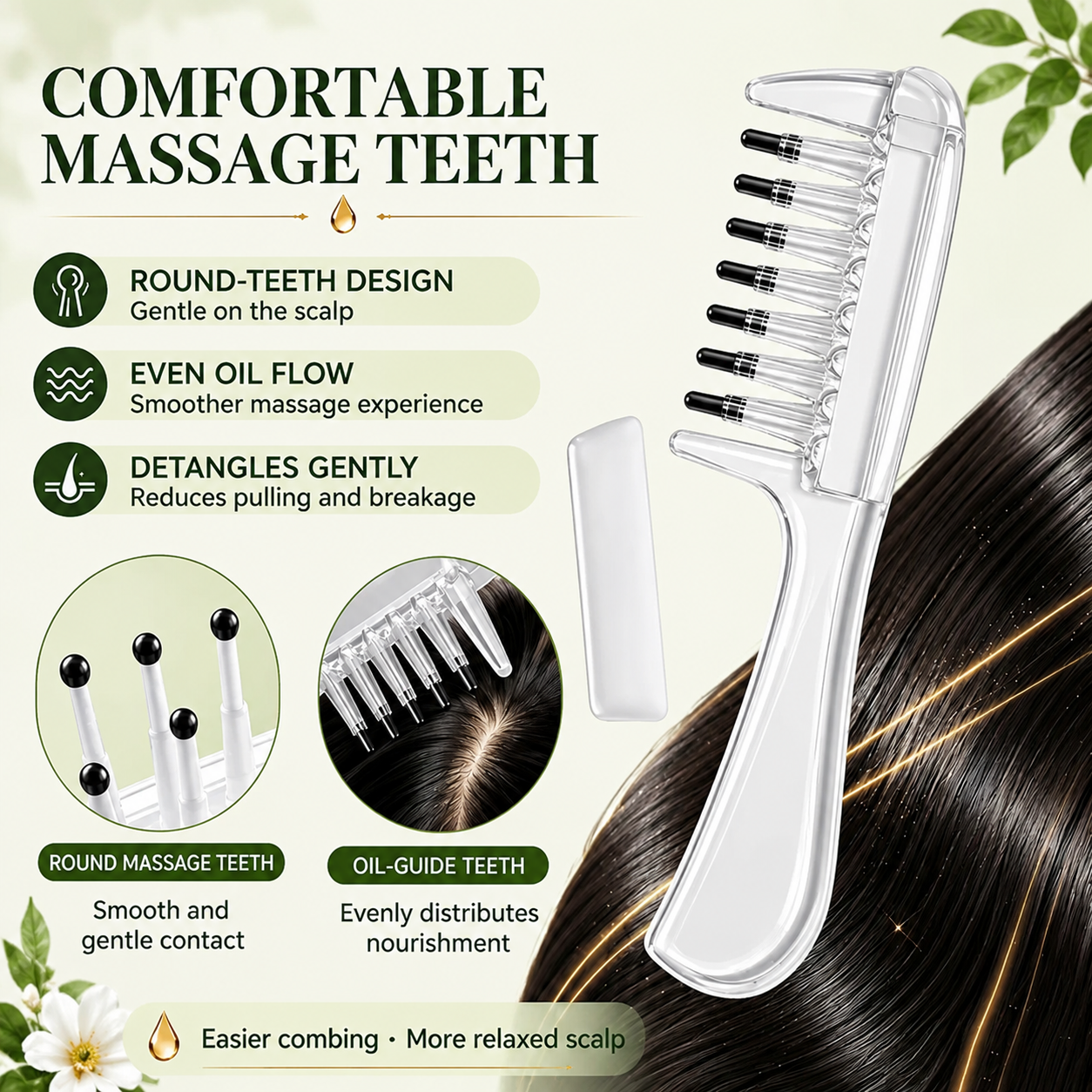 Scalp Care Massage Comb