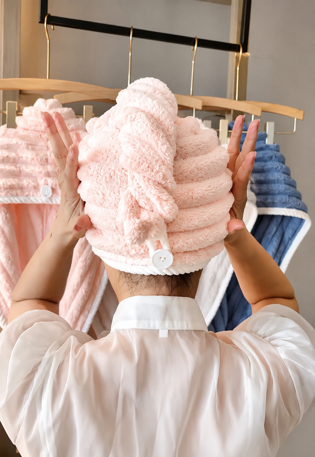 Premium Hair Drying Cap